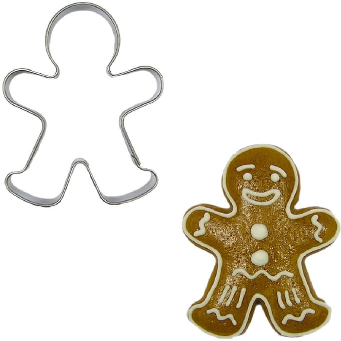 BrandNewCake Uitsteekvorm Gingerbread Man RVS 4cm