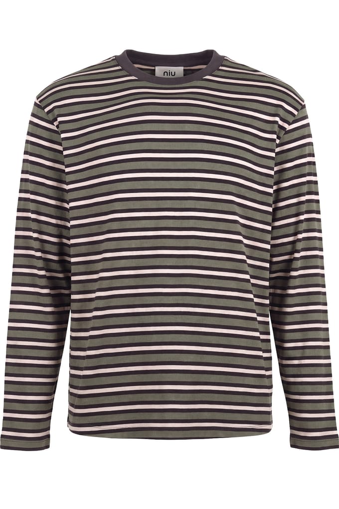 Niu - T-shirt - 480651 - Beige/Militare