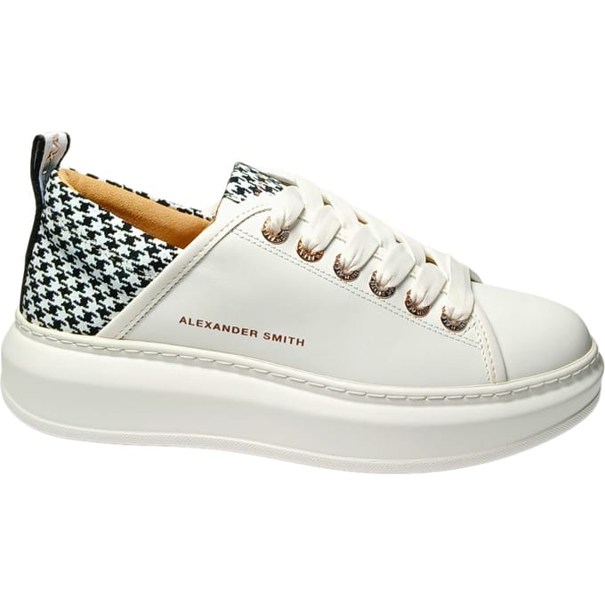 Damesschoenen Alexander Smith Wembley vrouw-wit zwart