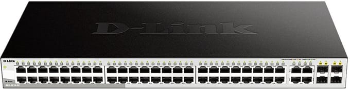 D-Link Switch - 52 Poorten - Managed - Gigabit Smart+ incl. 4 SFP Poorten