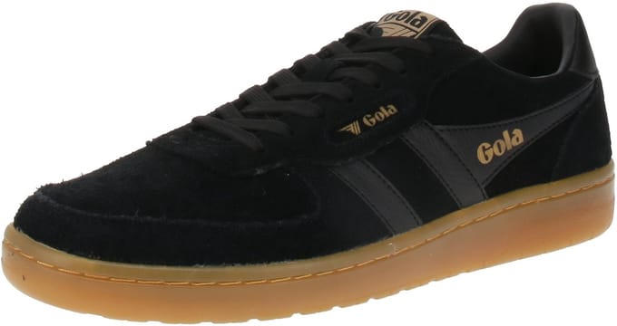 Gola Hawk Suede 86 - Heren Sneaker - Zwart-Gum