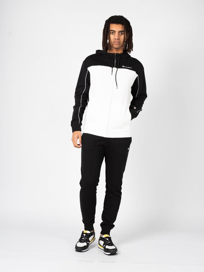 Champion blouse Zip-Hoodie Mannen zwart