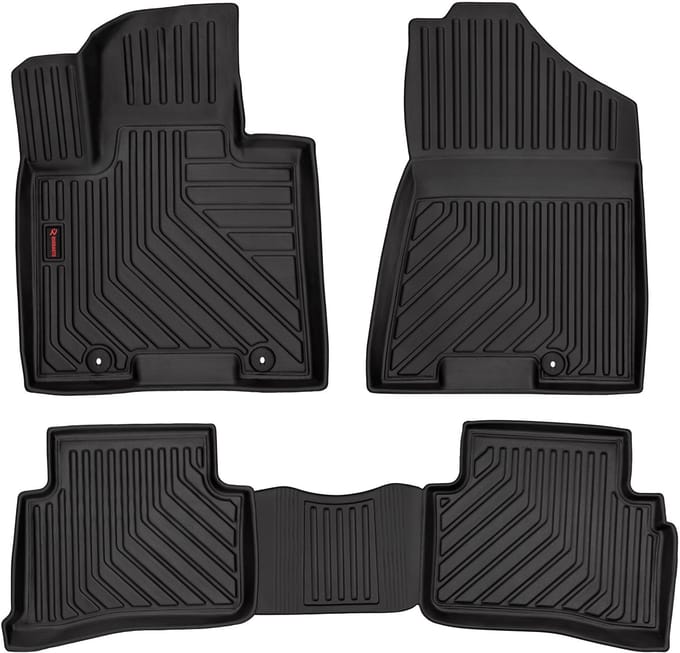 Wielganizator - 3D Rubber Automatten - Voor Hyundai Tucson III - Rant 5cm - Bevestiging Modelspecifiek