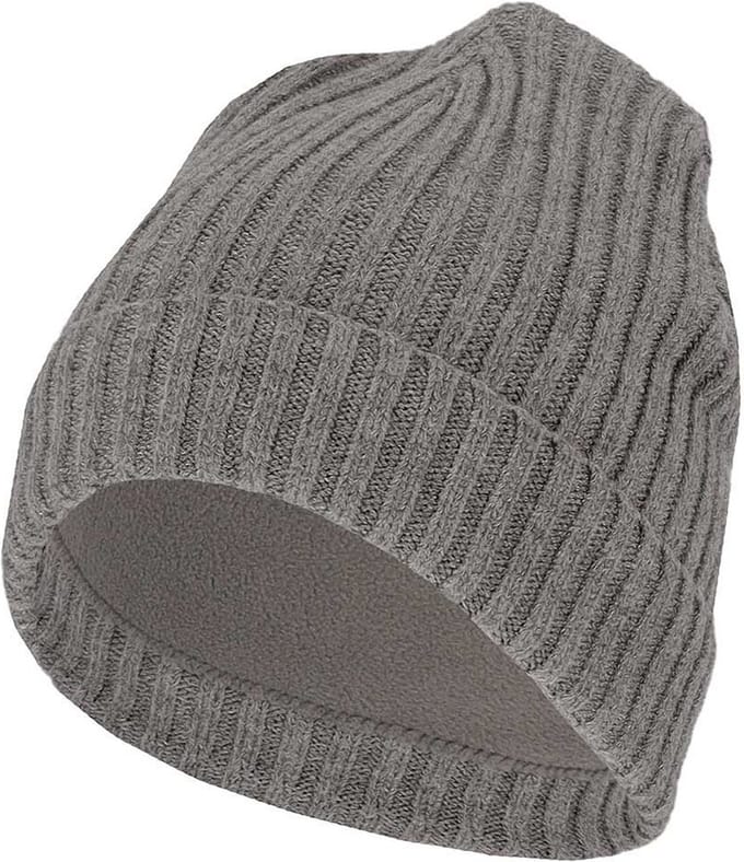 Sarlini - Baby - Knit - Muts - Grey - Melange - 1-2 jaar