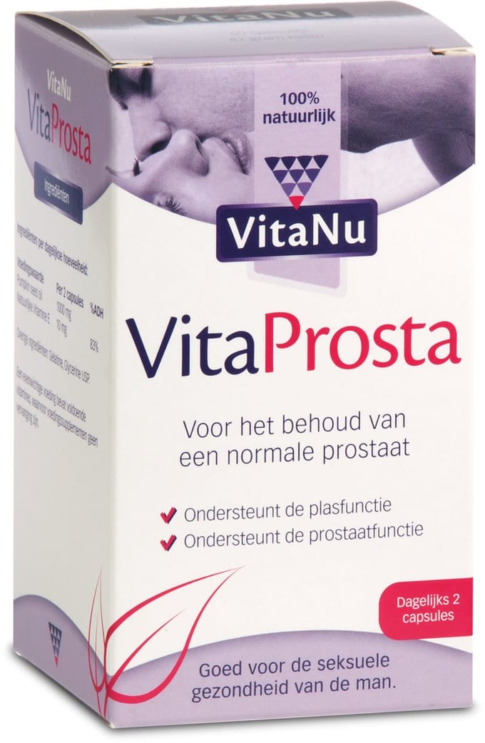 VitaNu - VitaProsta - Gezonde prostaat - 60 tabletten
