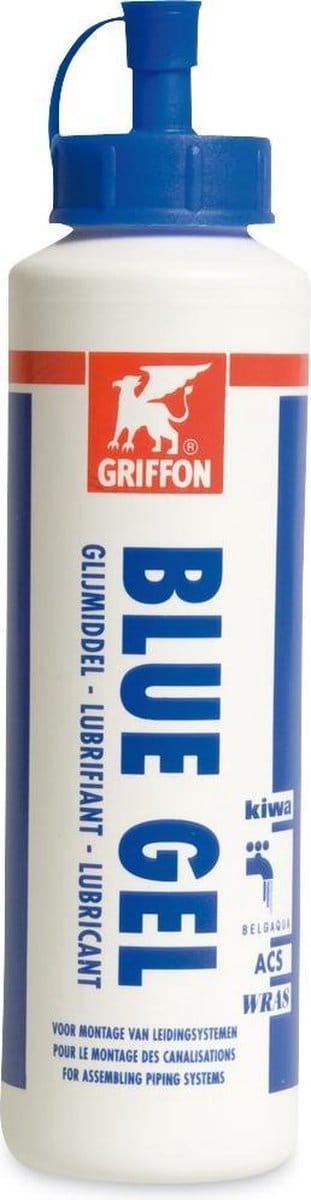 Griffon Glijmiddel 250g blauw knijpfles BELGAQUA type Blue Gel