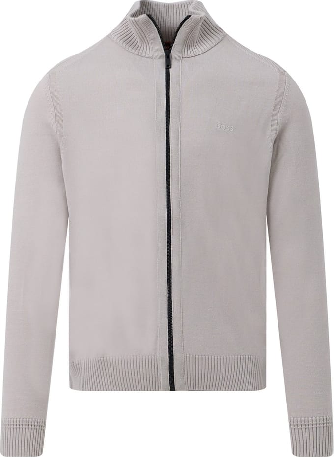 BOSS Avac Vest Wolblend Greige - Maat XXL - Heren