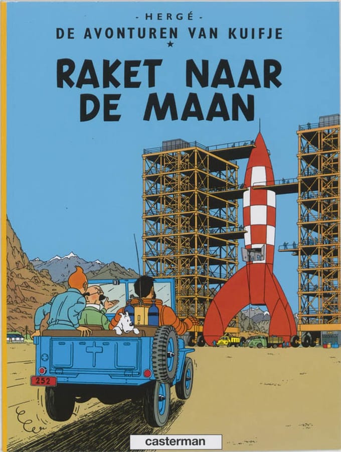 Raket Naar De Maan - De Avonturen Van Kuifje - Hergé