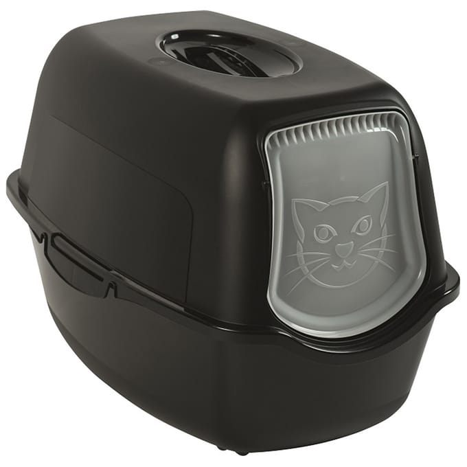 Rotho Mypet Kattenbak Eco Bailey 56x40x39 cm - Kattentoilet - Zwart&Zwart