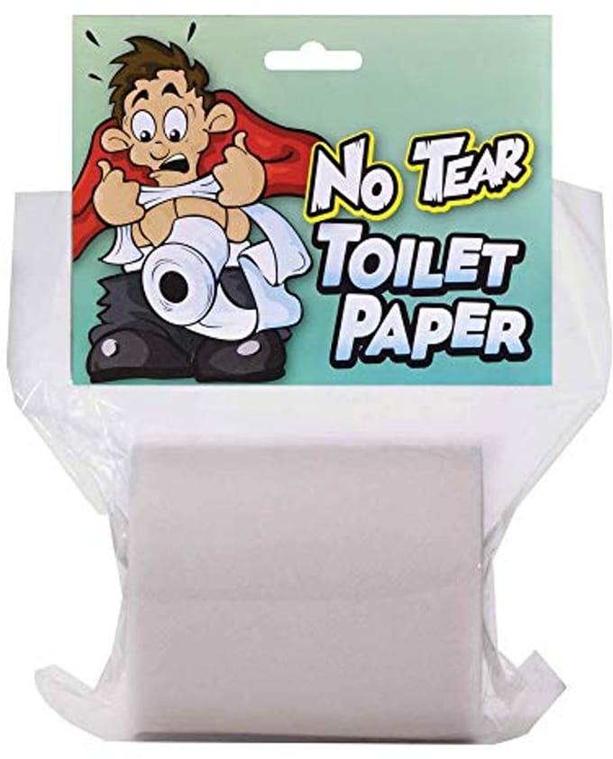 Niet-scheurbaar toiletpapieraccessoire - ideaal voor grappen, uniseks, volwassenen