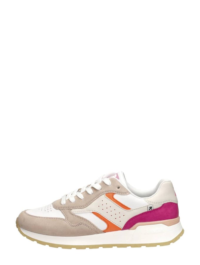 Rieker Evolution dames sneaker - Wit multi - Maat 36