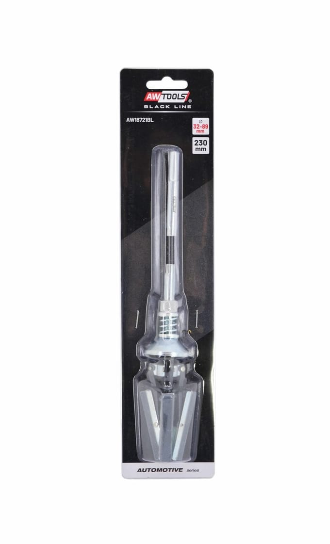Awtools AW18721BL Black Line - Honwnica voor Cilinders - 32-89mm Bereik - 3 Verwisselbare Slijpstenen