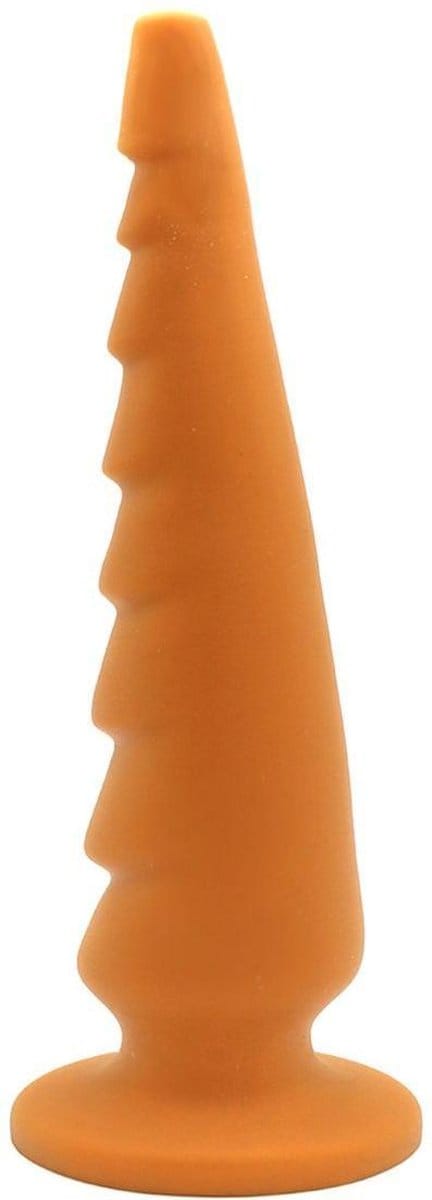 Gold Play - Soft Liquid Siliconen Anaal Dildo Rex - Goud XXL