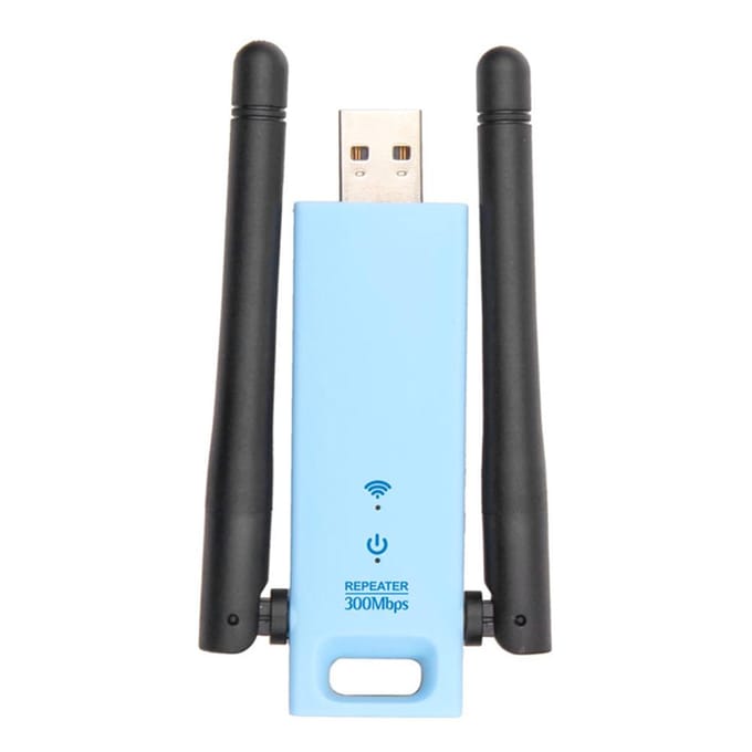 WDR603U 300Mbps draadloze range extender USB WiFi repeater signaalversterker versterker dubbele antennes