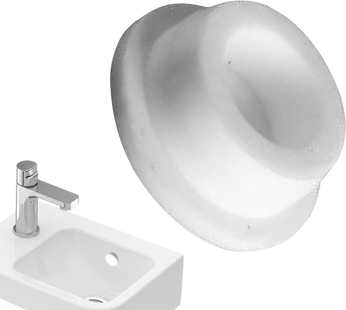 Washbasin Overstroomafdekking, overloopstop, siliconen overloopcoating, herbruikbare badkamer-verzegelaars, wastafelaccessoires, decoratie