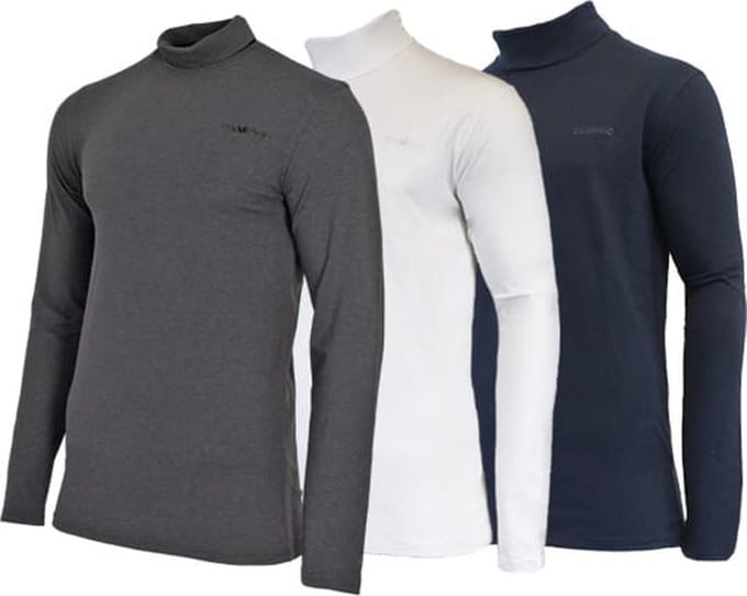 3-Pack Campri - Skipully - Wintersportpully - Heren - Charcoal-marl/White/Navy (267) - maat 3XL