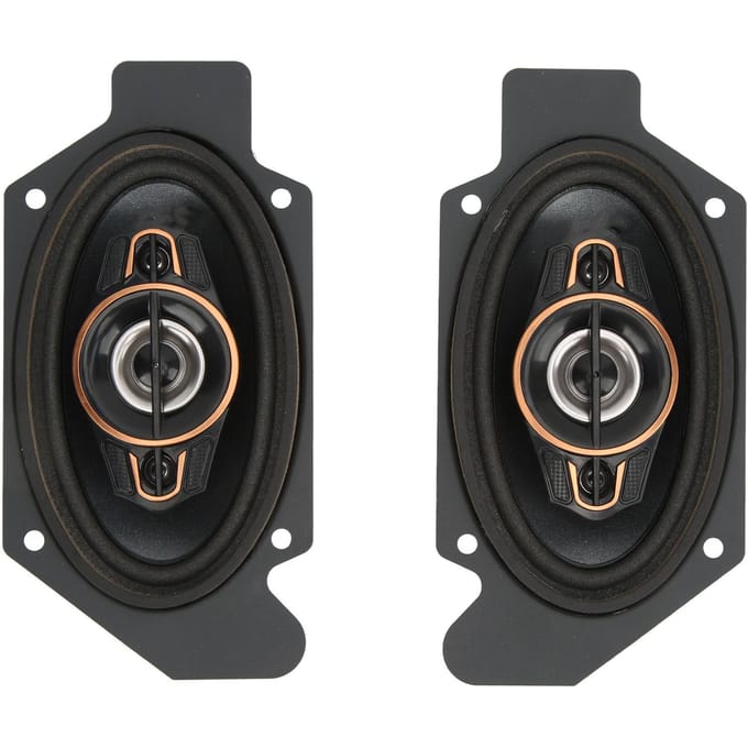 1 Paire Haut-parleurs Coaxiaux 2 Voies 3x5in 4 Ohms Tweeter de Voiture Professionnel 12V Universel pour Systèmes Audio de Voiture
