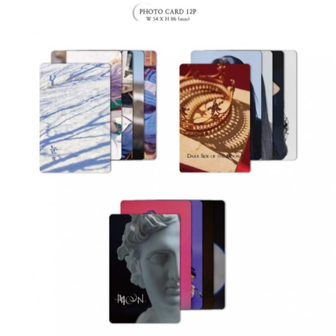 LUNE BYUL(MAMAMOO) LUNE : Reconditionner le kit Kino Ver. Album 1EA black
