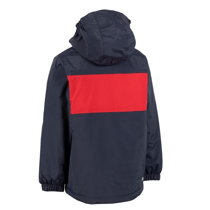 Trespass Jongens Montee TP50 Ski jas (Marine / Rood)