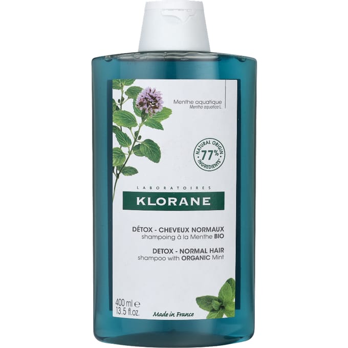 Klorane Detox Shampoo With Organic Mint400 ml.
