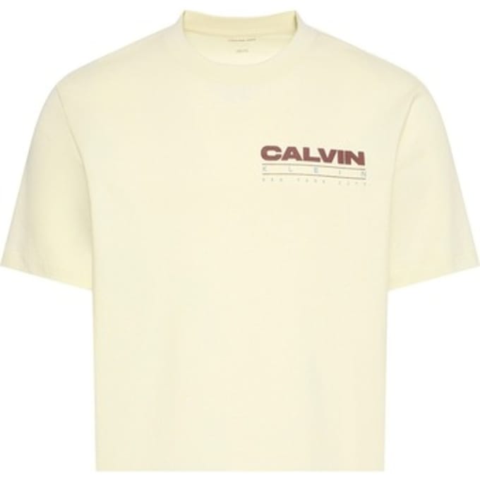 T-shirt Calvin Klein Jeans Lv04rg827g Calvin Disc Stack Graphi