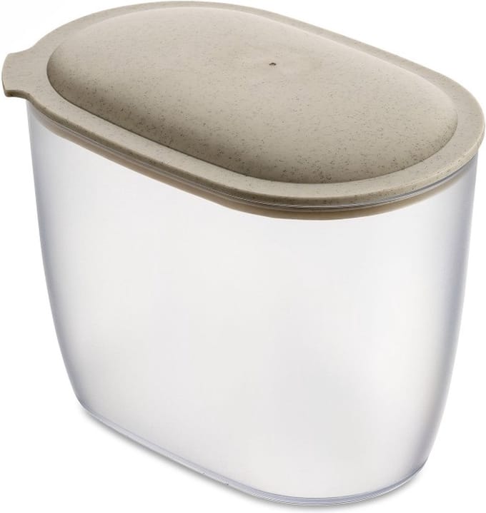 Voorraadpot, Ovaal, 1.4 L, Zand Beige - Koziol | Connect