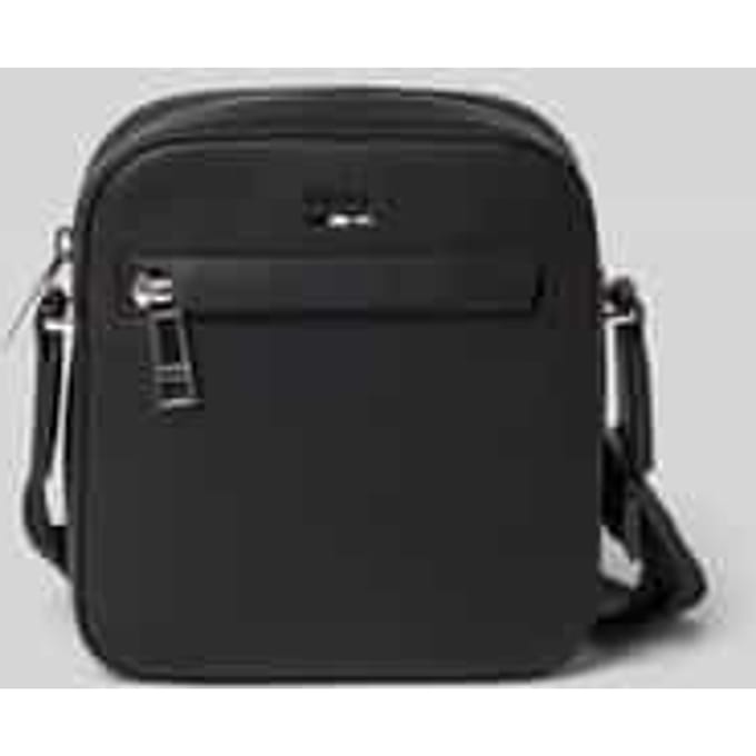 Crossbodytas met labeldetail, model 'Ray'