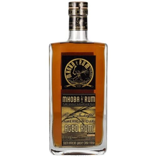 Mhoba Rum American Oak AGED Rum 43% Vol. 0,7l