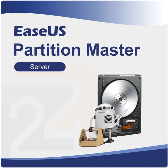 EaseUS Partition Master Server 20 inclusief