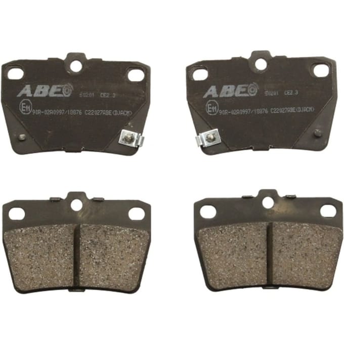 Remblokset ABE C22027, achter