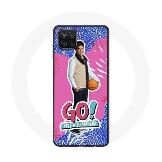 Coque Samsung Galaxy A12 Poursuis Tes Rêves Martin Go! Vive a tu manera