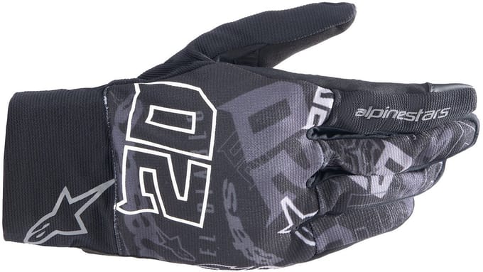Alpinestars FQ20 Reef Zwart Teergrijs - Handschoen