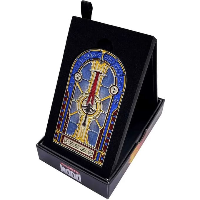 FaNaTtik - Doom Limited Edition Crucible Sword Stained Glass Window Ingot