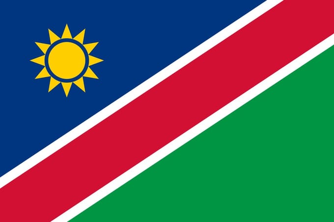 Vlag Namibië 70x100cm