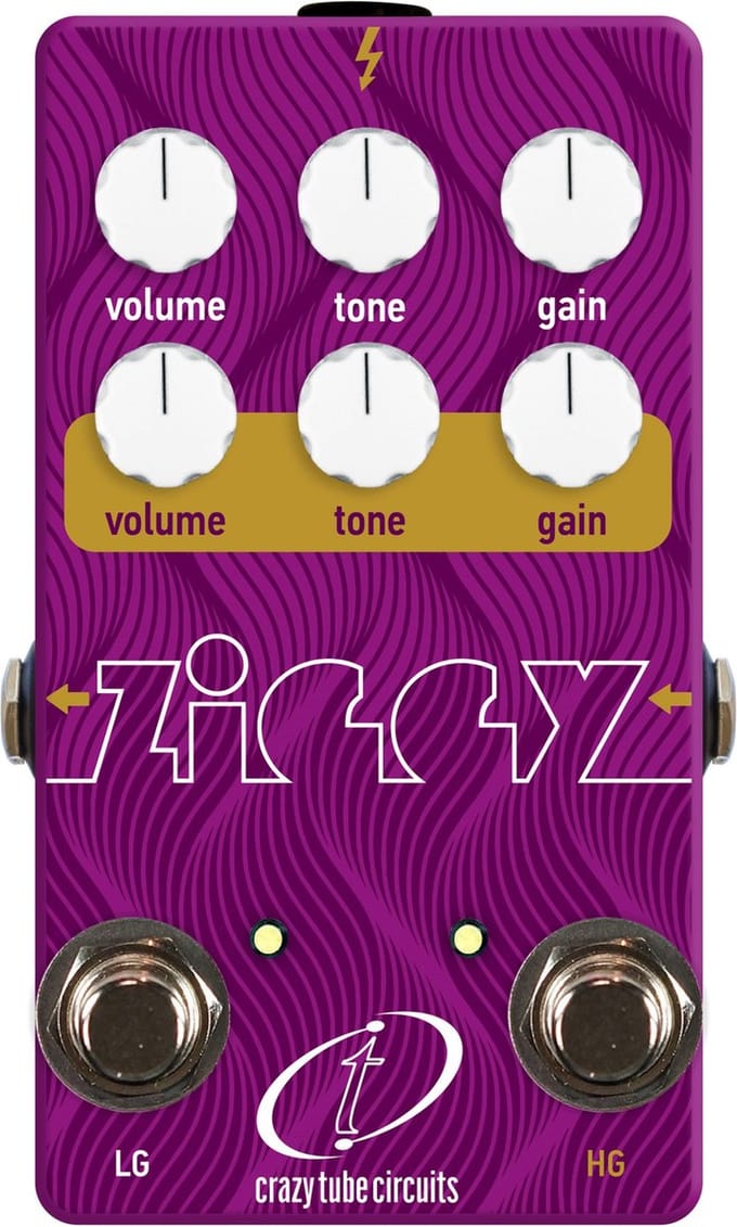 Crazy Tube Circuits Ziggy V2 Dual Overdrive - Distortion voor gitaren