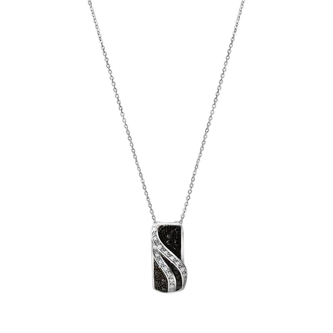 Celesta Silber Anhänger mit Kette 925 Silber rhodiniert