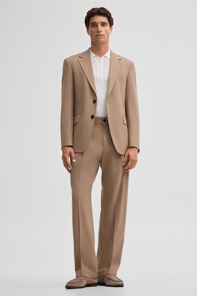 loose fit pantalon met katoen model 'JAROD2'