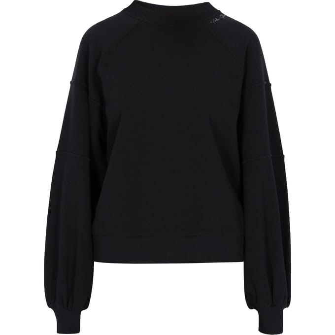 Dreimaster Sweatshirt Dames zwart