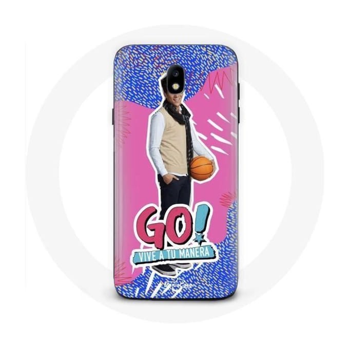 Coque pour Samsung Galaxy j7 2017 Poursuis Tes Rêves Martin Go! Vive a tu manera