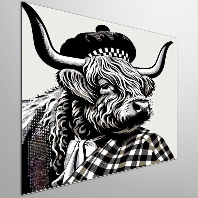 Kunstprint | Wanddecoratie | Dibond | 40 × 40 cm