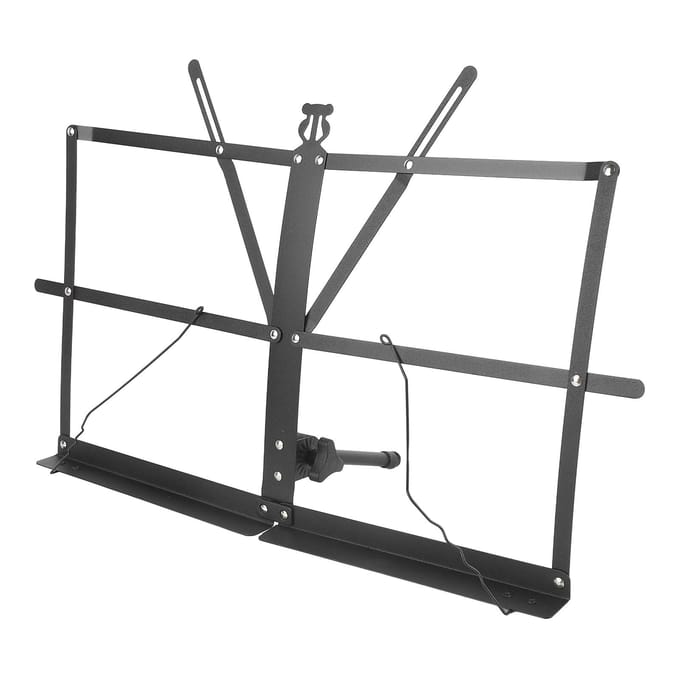Opvouwbare Notenstandaard Metaal Verstelbaar Draagbaar Opvouwbaar Desktop Tafelblad Houder black