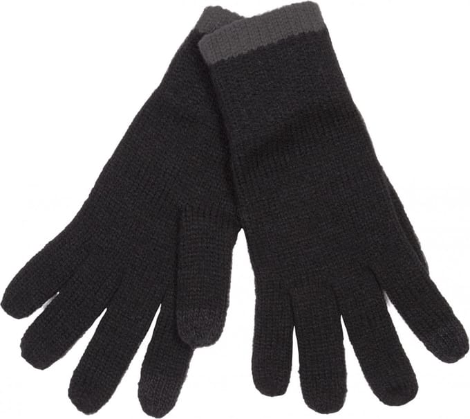 Handschoenen Unisex L/XL K-up Black / Dark Grey 100% Acryl