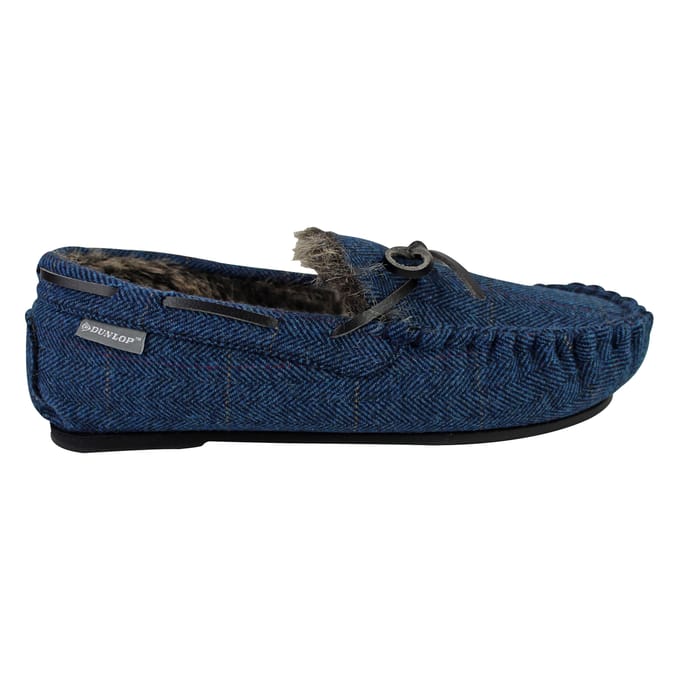 Heren Mocassin Slippers met Geheugenschuim