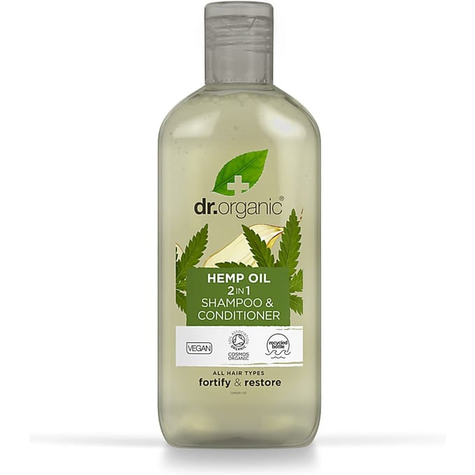 Dr. Organic Hennepolie Shampoo & Conditioner - 265 ml