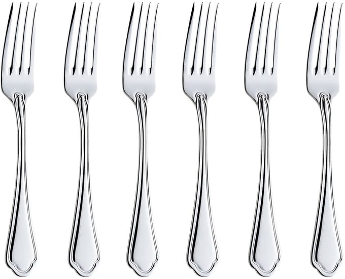 Bonna Tafelvork - Alba - RVS - 20.8 cm - set van 6