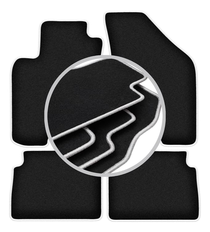 CARLUX-SILVER automatten voor: Daewoo Leganza sedan (1997-2004)