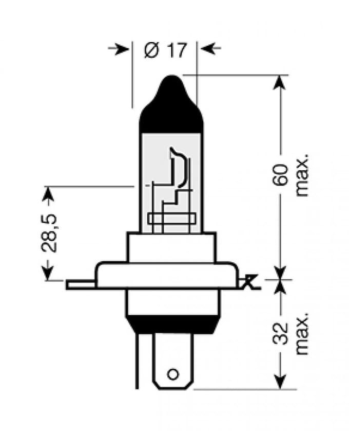 Ampoule Kyoto pour Moto Triumph 600 TT 2000 à 2005 AV Neuf