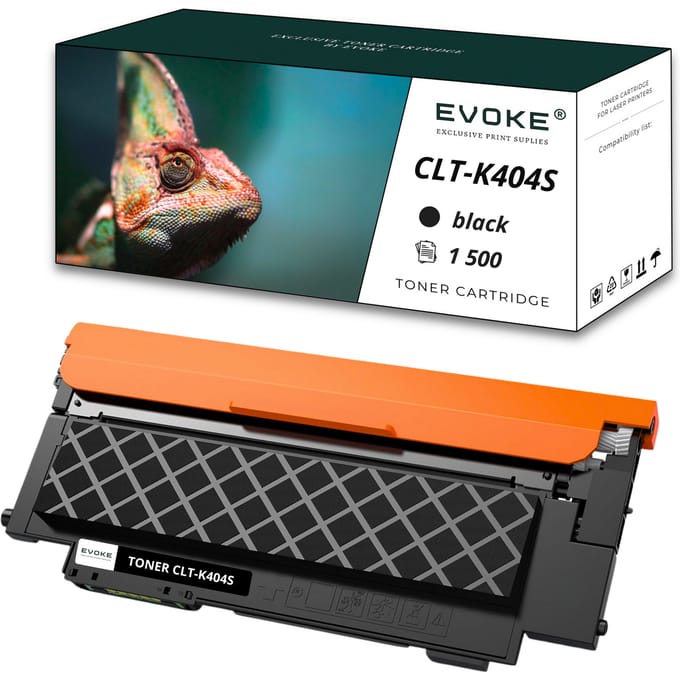 Tonerprintercartridge Samsung Clt-K404S Zwart |     1500 pagina's |     Cltk404S