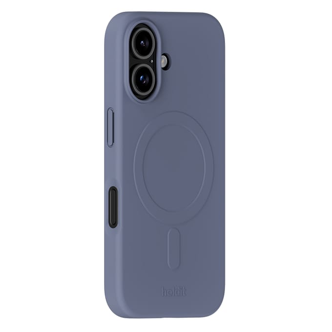 Holdit Soft geschikt voor MagSafe Case geschikt voor iPhone 16 - Pacific Blue