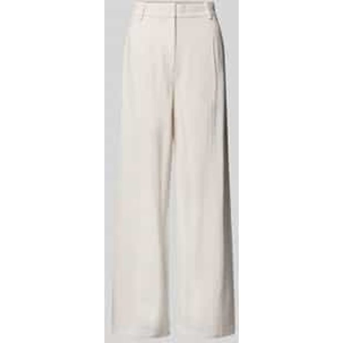 Wide leg pantalon van viscosemix